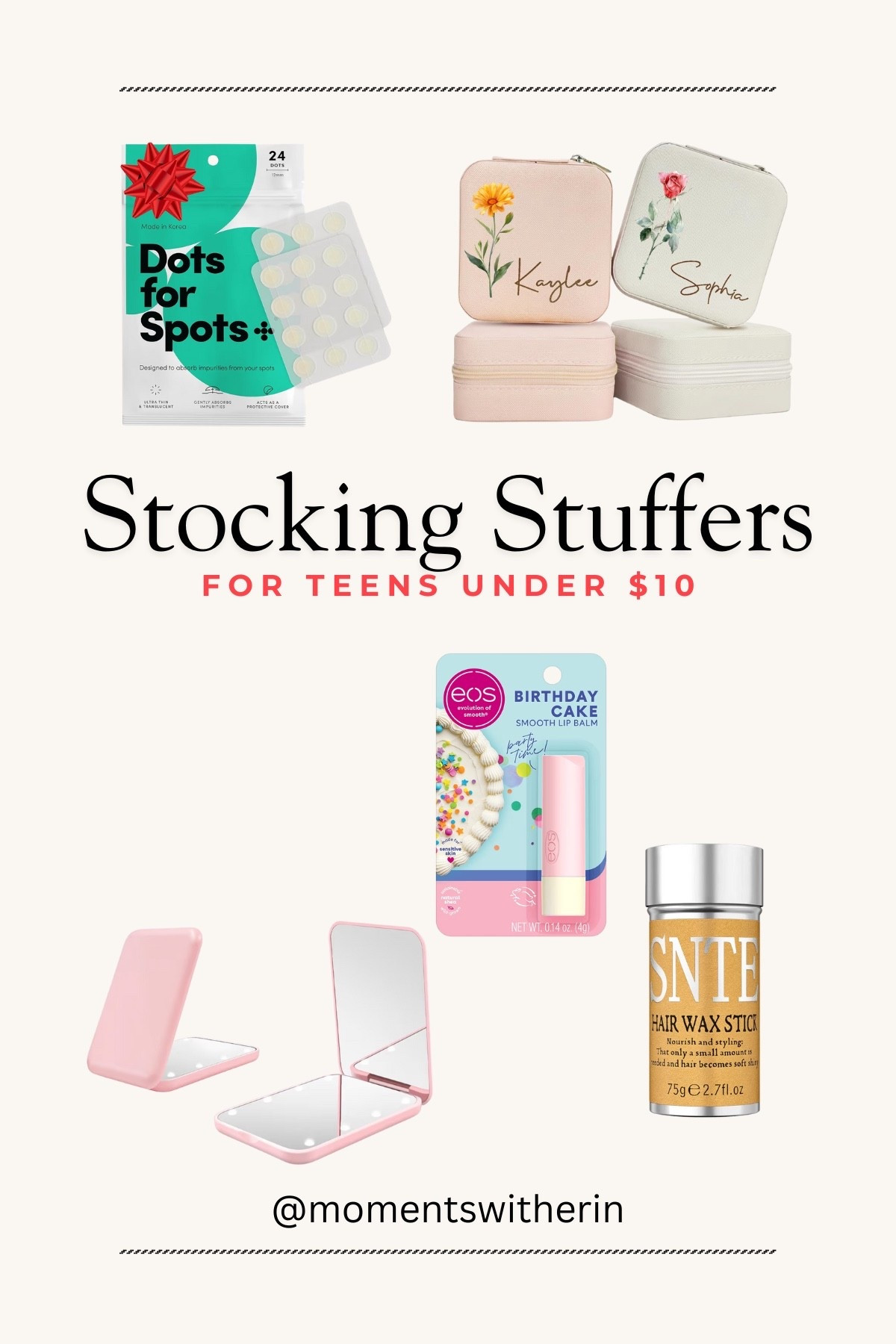 Stocking stuffer ideas for teens under $10 on Amazon 

#LTKSeasonal #LTKCyberWeek #LTKHoliday