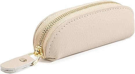 Full Grain Leather Coin Pouch - Travel Small Coin Purse with Zipper - Mini Key Pouch Change Purse... | Amazon (US)