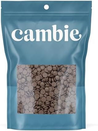 Cambie Dark Chocolate Couverture 54.5%, 1 Pound of Dark Chocolate Chips, European Style Couvertur... | Amazon (US)