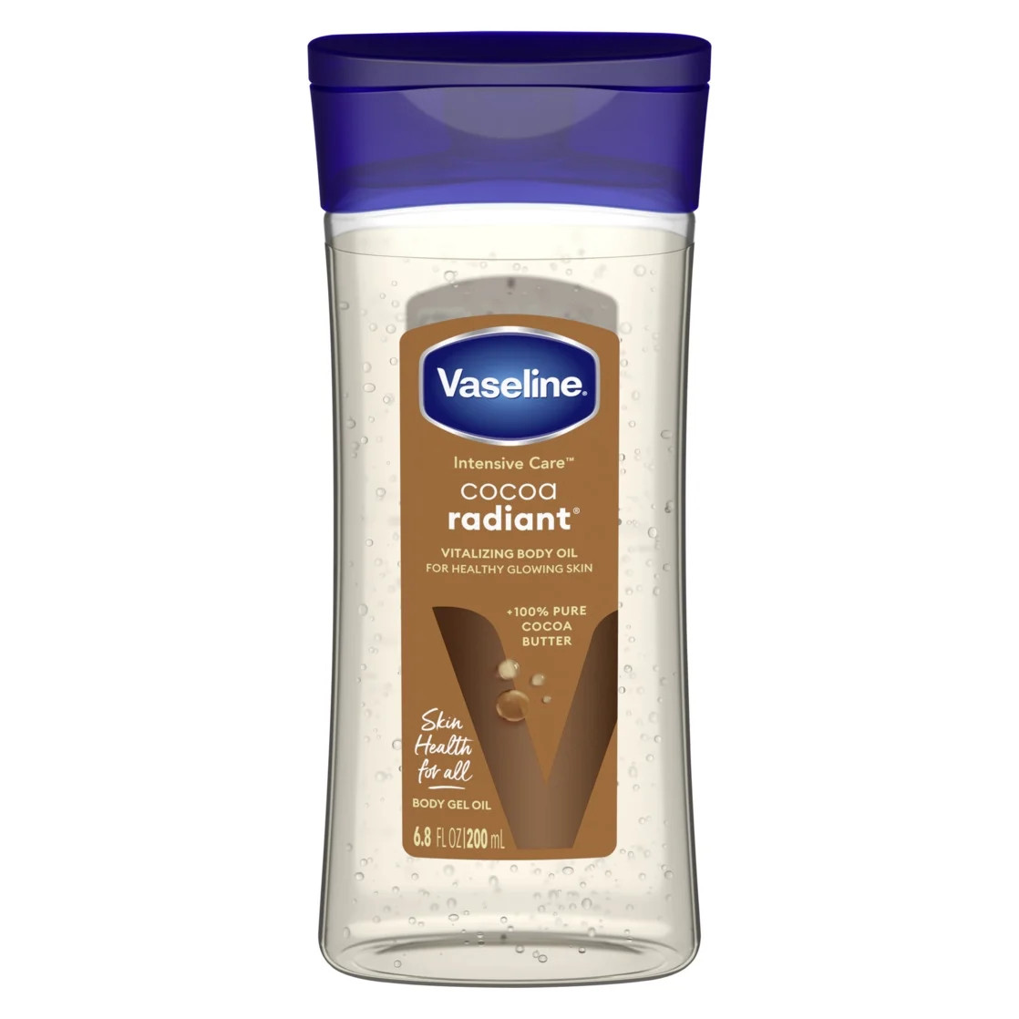 Vaseline Intensive Care Cocoa Radiant Body Gel Oil for Glowing Skin, 6.8 oz | Walmart (US)