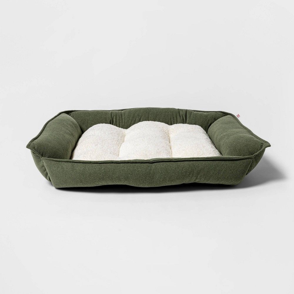 Cuddler Dog Couch - M - Sage Green - Boots & Barkley | Target