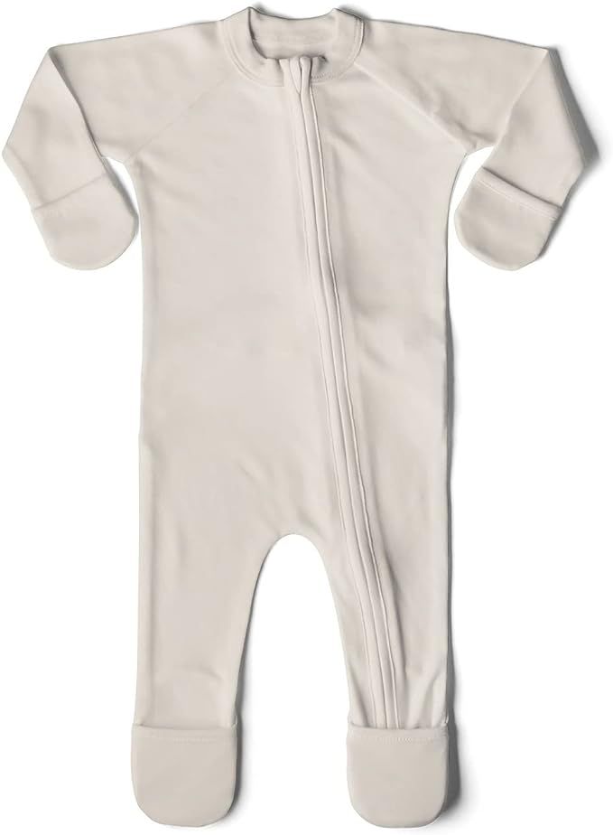 Bamboo / Organic Cotton Zipper Footies | Amazon (US)