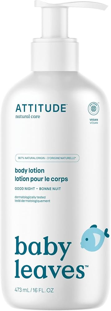 ATTITUDE Baby Lotion, EWG Verified Moisturizer, Dermatologically Tested Moisturizing Cream, Vegan... | Amazon (US)