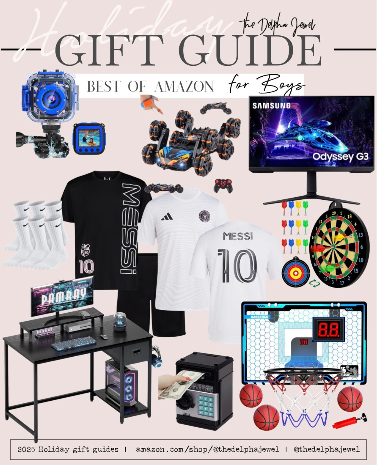 The best Amazon gift guide for boys! 

gaming table, gaming screen, dart board, Nike socks, ATM machine, basketball goal 

 

#LTKKids #LTKGiftGuide #LTKHoliday