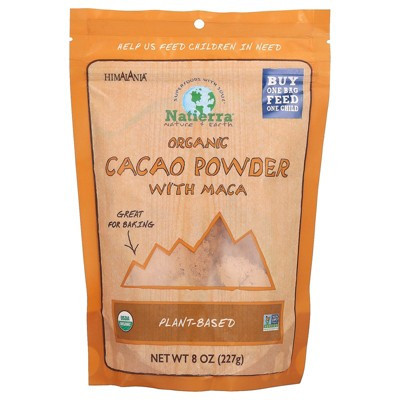 Natierra Organic Cacao Powder with Maca, 8 oz (227 g) | Target