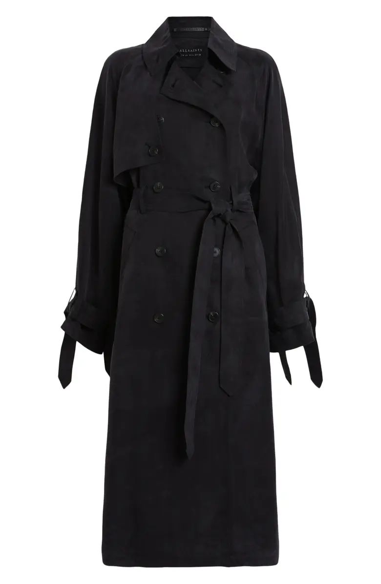 Kikki Relaxed Fit Double Breasted Trench Coat | Nordstrom