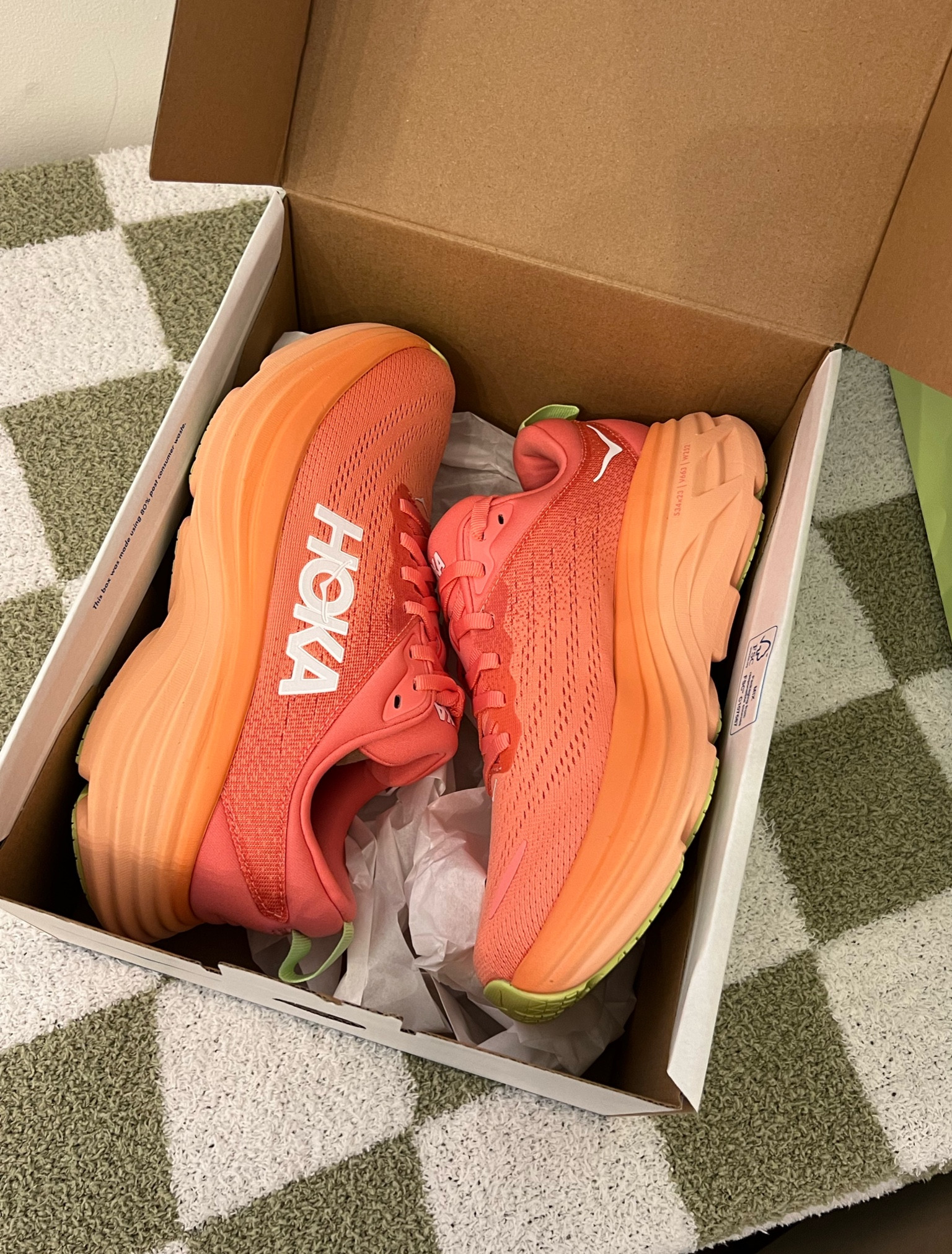 THE MOST COMFORTABLE running shoe 🍓🌼🧡🌈✨ true to size and so cute for summer 

#LTKFitness #LTKActive #LTKShoeCrush