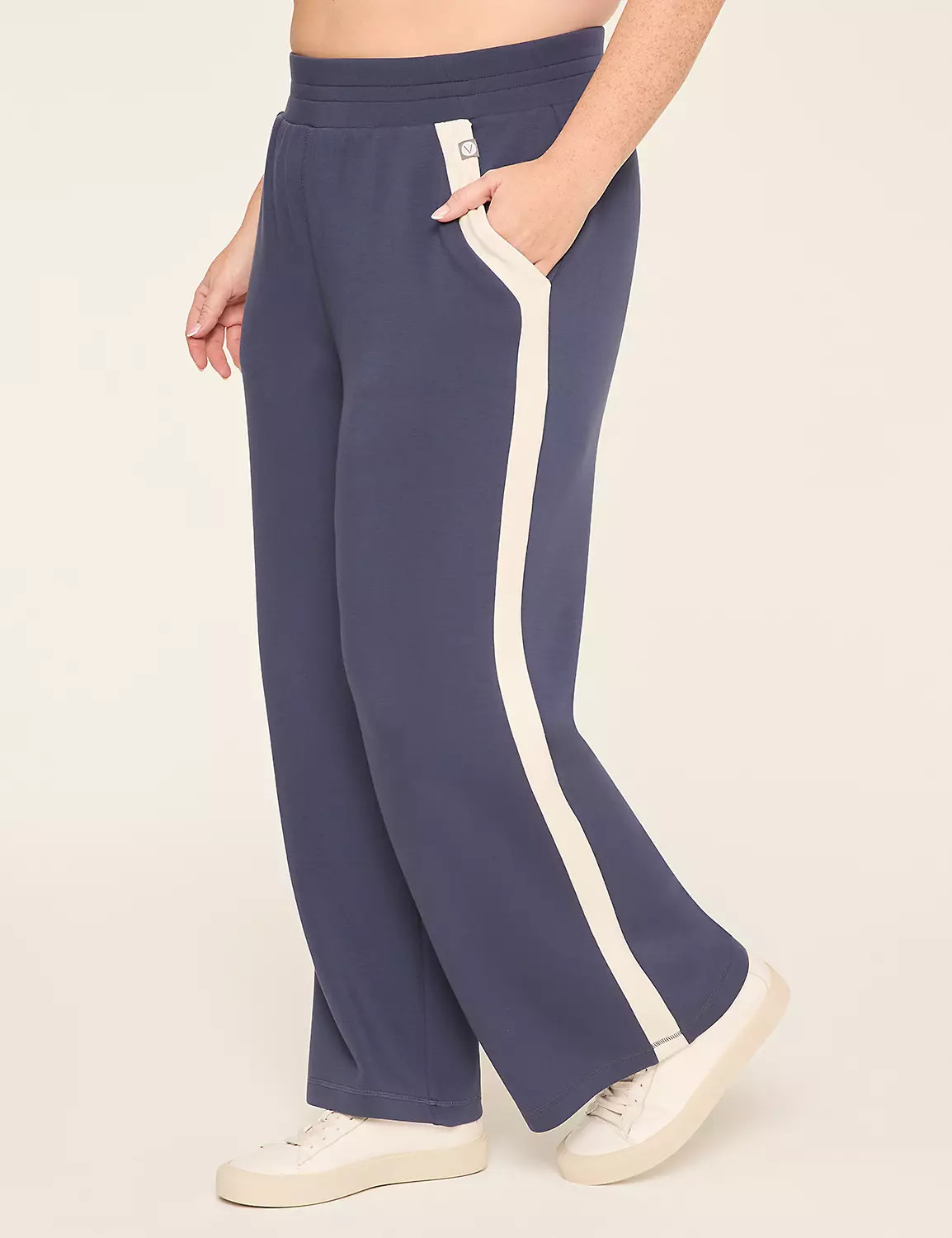 LIVI Journey Colorblock Relaxed Straight Pant | Lane Bryant (US)