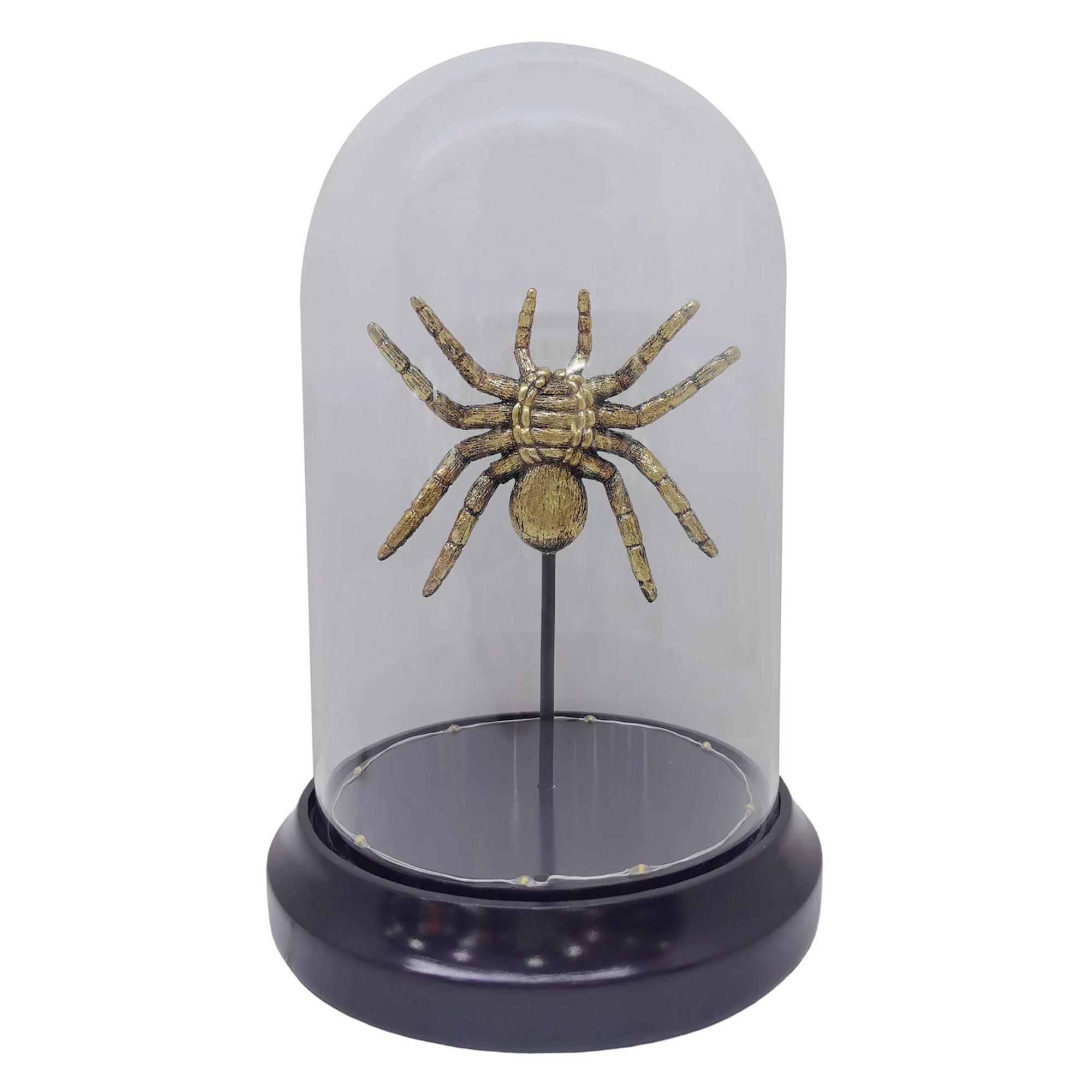 Celebrate Together\u2122 Halloween LED Spider Glass Dome Table Decor | Kohl's