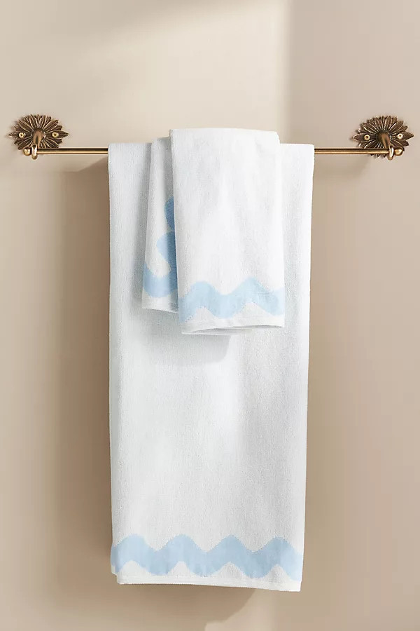 Scalloped Cotton Towel Collection | Anthropologie (US)