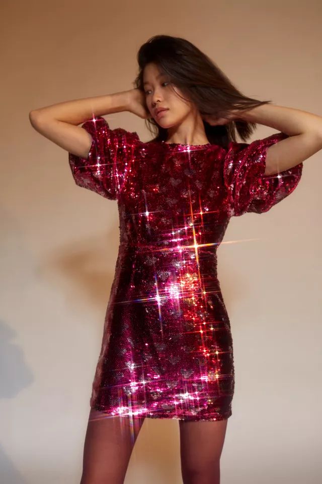 Sister Jane Nebula Sequin Mini Dress | Urban Outfitters (US and RoW)