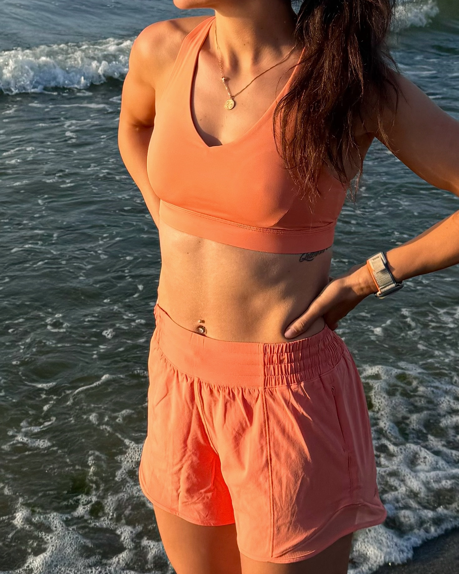 orange sunset & an orange fit🧡

#LTKActive #LTKFitness