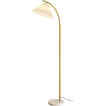 Elegant Arc Floor Lamp,Standing lamp Gold Arched Floor lamp Dimmable & Adjustable Gooseneck, 12W ... | Amazon (US)