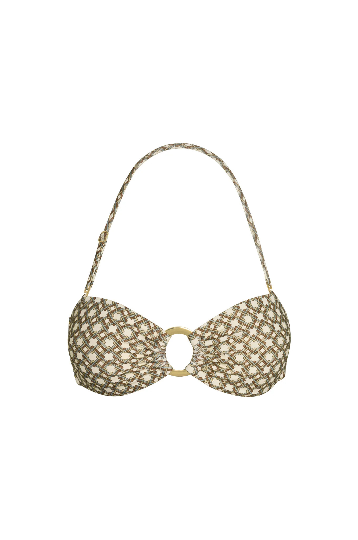 Costa Rica Top - Tile Geo - Tile Geo / M | Monday Swimwear