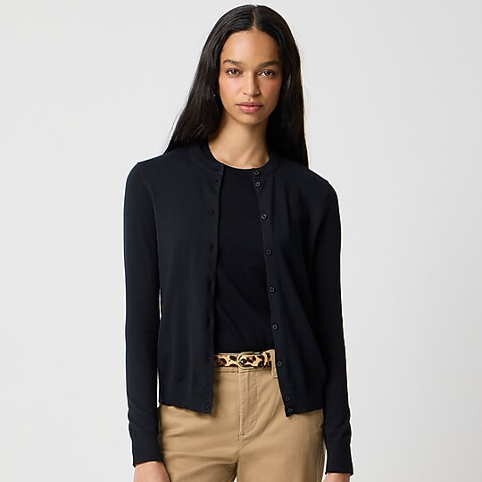 Classic cotton cardigan sweater | J.Crew Factory