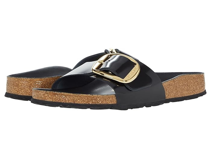 Birkenstock Madrid Big Buckle High Shine | Zappos
