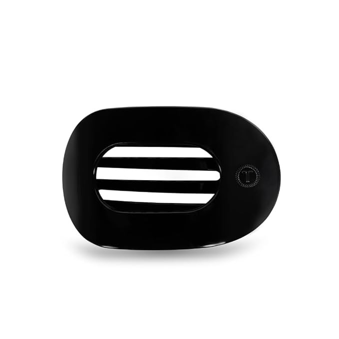 TELETIES - Large Flat Round Clip - Strong Grip, Bendable Teeth, Comfortable Curved Design - For L... | Amazon (US)