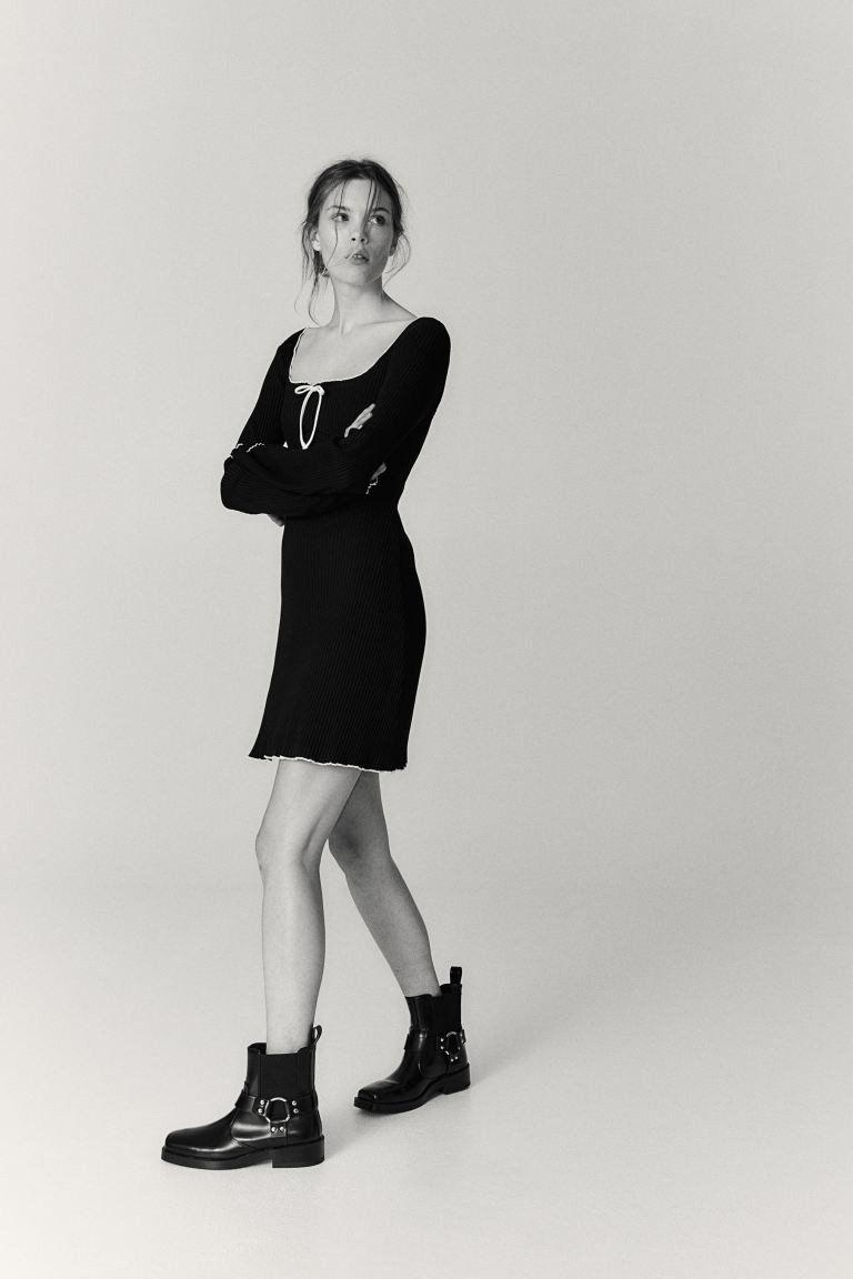 Ribbed Jersey Dress | H&M (US + CA)