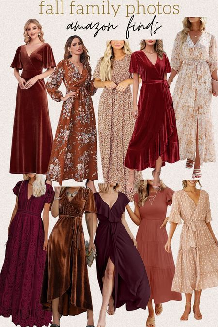 Amazon fashion amazon finds fall family photo dresses fall wedding guest fall dresses family pictures 

#LTKwedding #LTKunder50 #LTKSeasonal