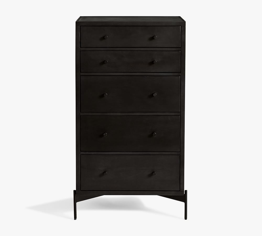 Warren 5-Drawer Tall Dresser | Pottery Barn (US)