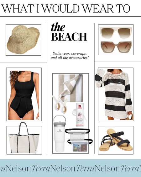 Beach outfits / Amazon Fashion / Swimwear / Swim Coverups / Beach Totes / Waterproof Totes / Waterproof Sandals / Beach Accessories / Beach Towels / Spring Sunglasses / One piece swim

#LTKSeasonal #LTKstyletip #LTKU