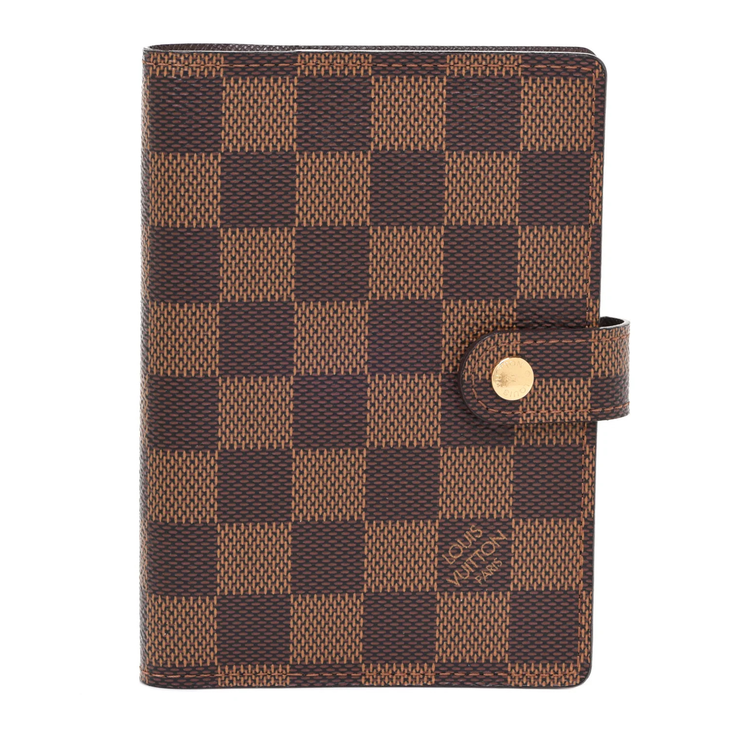 Damier Ebene Small Ring Agenda Cover | Fashionphile