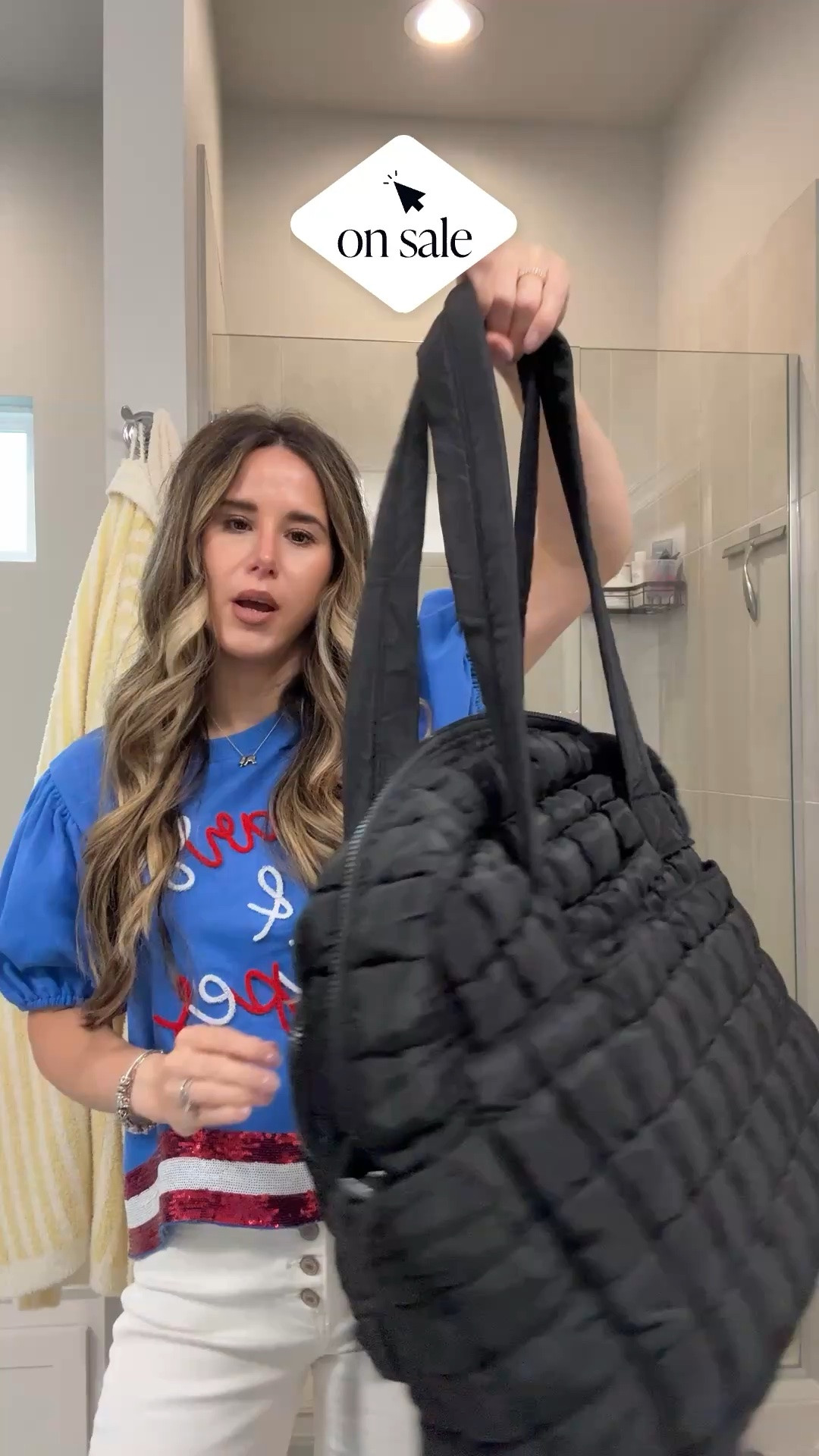 Weekender travel bag on sale for $32 today for Memorial Day! 

Weekender, travel bag, bold bag, must have, Memorial Day sale 

#travel #bag #quilted #pinklily #salealert

#LTKTravel #LTKU #LTKSaleAlert