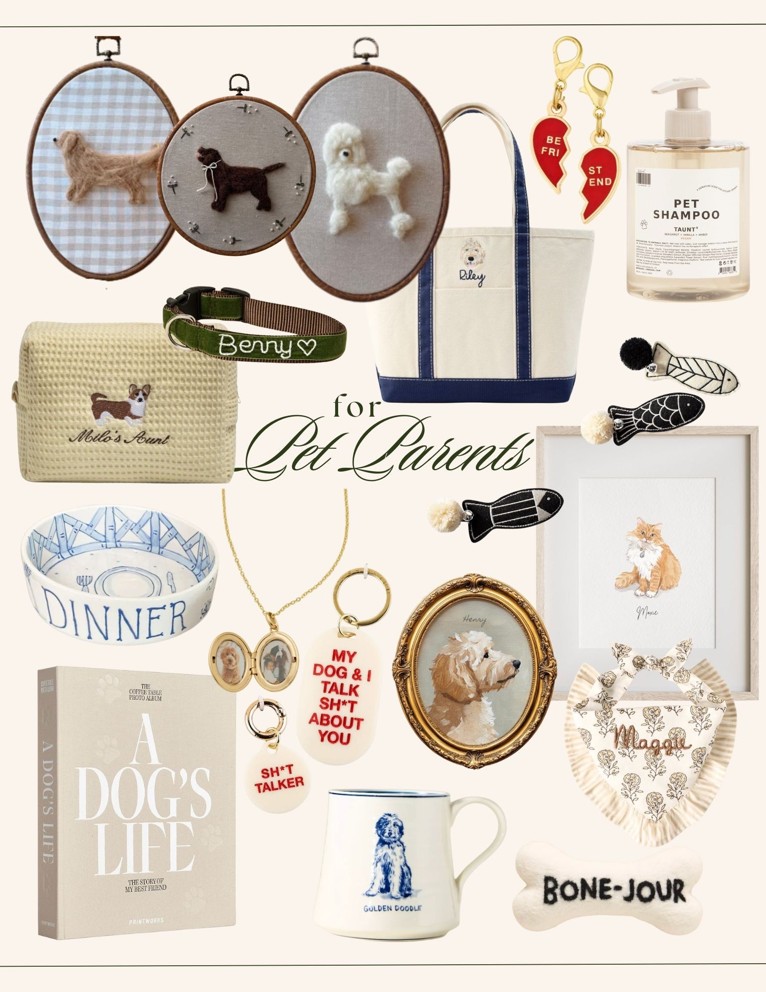 Gift guide ideas for the pet parents in your life!! Because we all have the friend or family member whose entire life is their dog or cat! 

#LTKGiftGuide #LTKHoliday