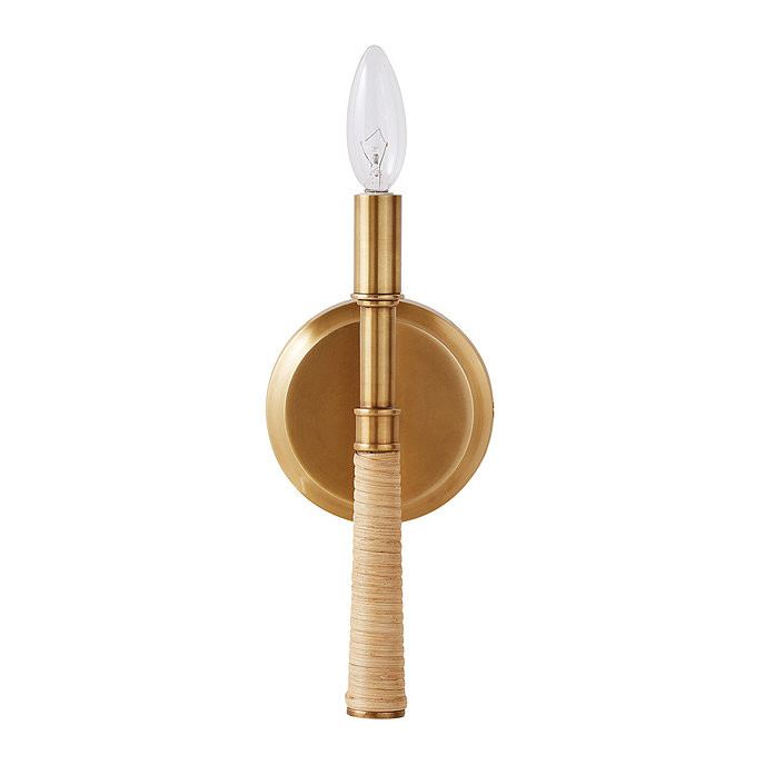 Desta Rattan Sconce | Ballard Designs, Inc.