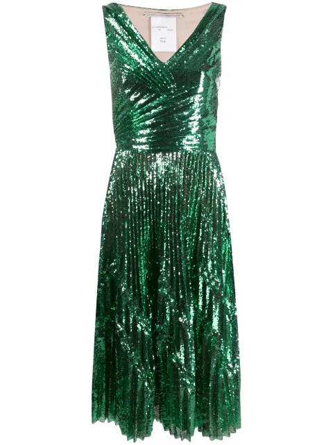 Vestito da cocktail con paillettes | Farfetch (IT)