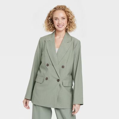 Women's Double Breasted Blazer - A New Day™ | Target