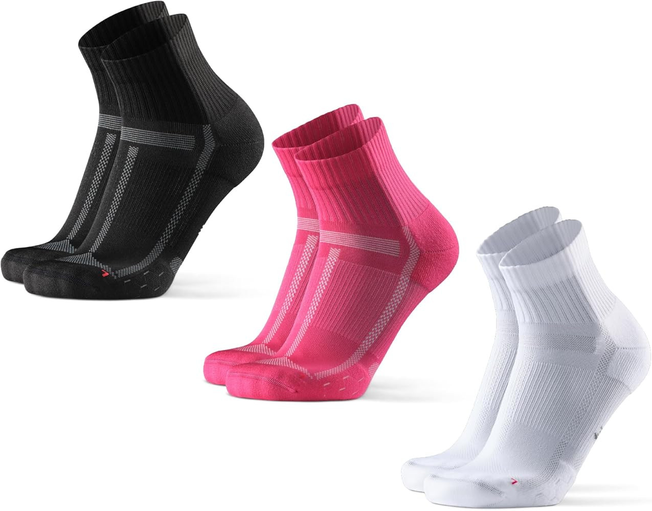 DANISH ENDURANCE Ultra-Comfort Quarter Running Socks - 3 or 5 Pack | Amazon (US)