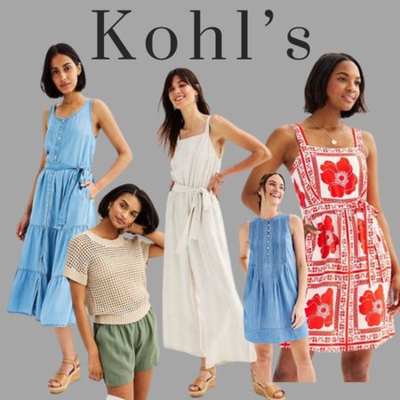 Summer dresses and new arrivals at Kohl’s!!

Draper James, denim dresses, crochet top, workwear

#LTKSaleAlert #LTKFindsUnder50 #LTKWorkwear