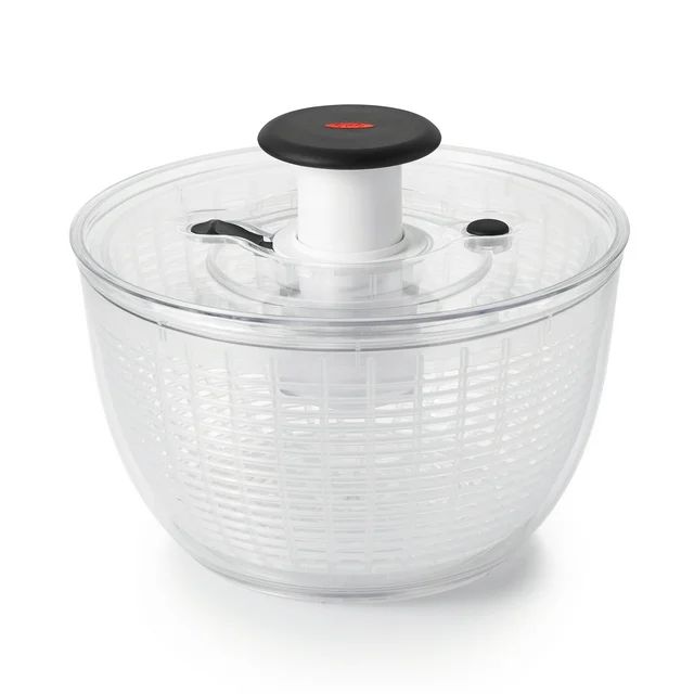 OXO Softworks Salad Spinner and Fruit Washer, 6.7 Quart, Clear | Walmart (US)