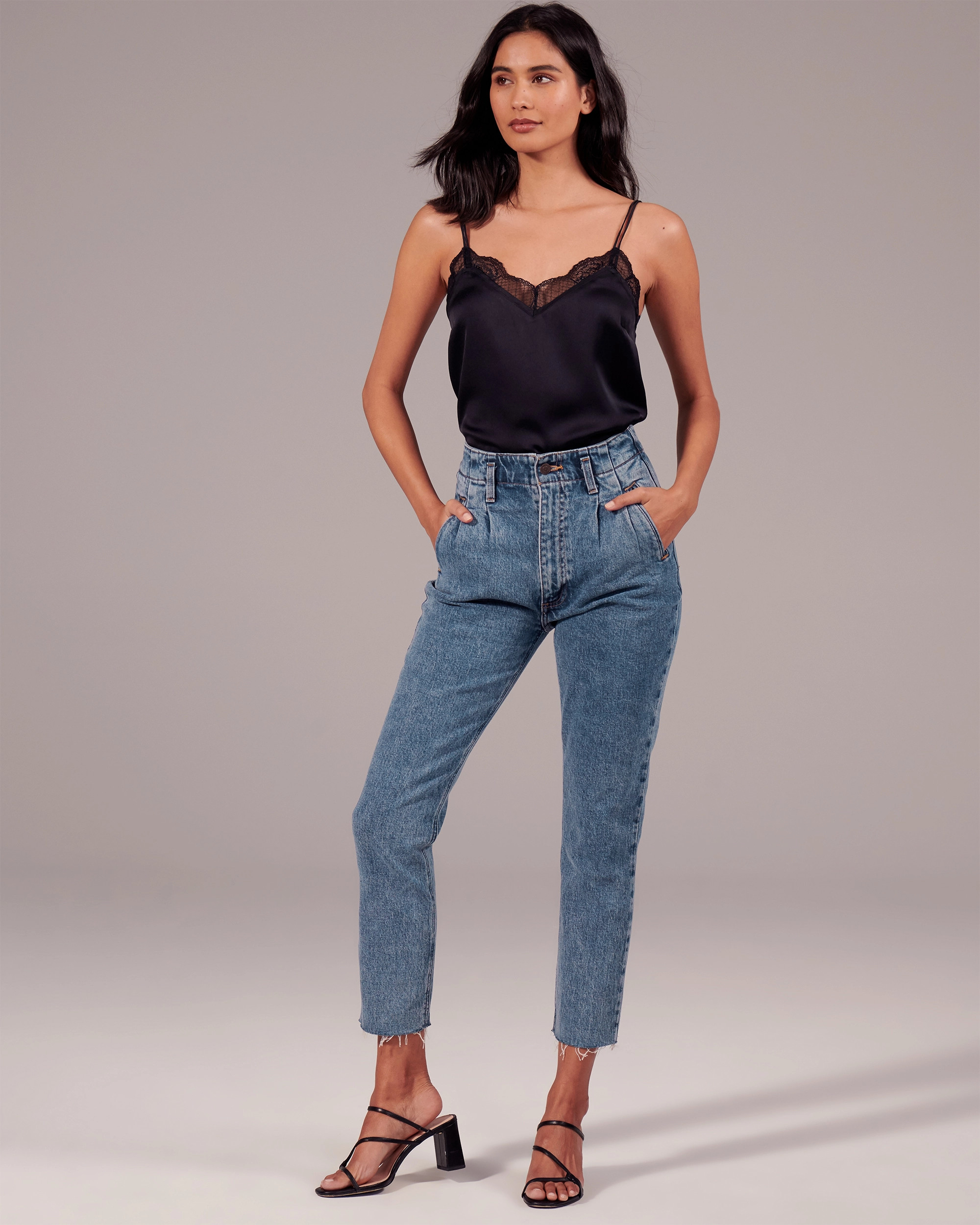 Ultra High Rise Mom Jeans | Abercrombie & Fitch (US)