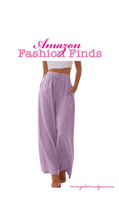 These pants look super comfy!! 

#amazon #summeroutfit #summerstyle

#LTKFindsUnder100 #LTKFindsUnder50 #LTKStyleTip