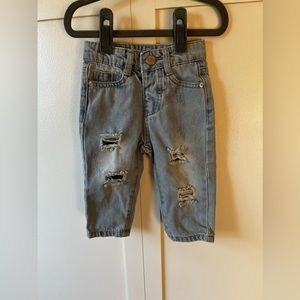 Kidscool Space Baby Boy Infant Ripped Distressed Jeans Size 6-12 Months | Poshmark