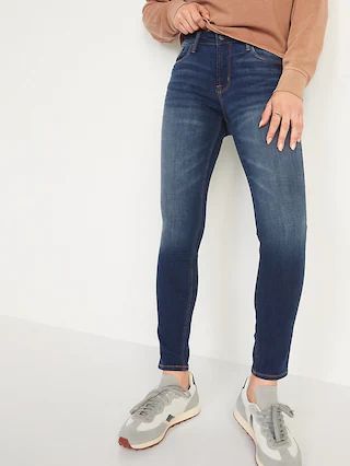 Mid-Rise Rockstar Super-Skinny Jeans for Women | Old Navy (US)