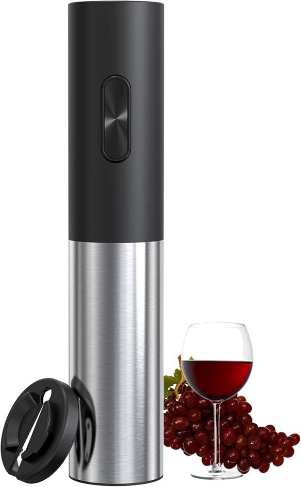 COKUNST Electric Wine Bottle Openers, Reusable Wine Corkscrew Opener with Foil Cutter, Battery Op... | Amazon (US)
