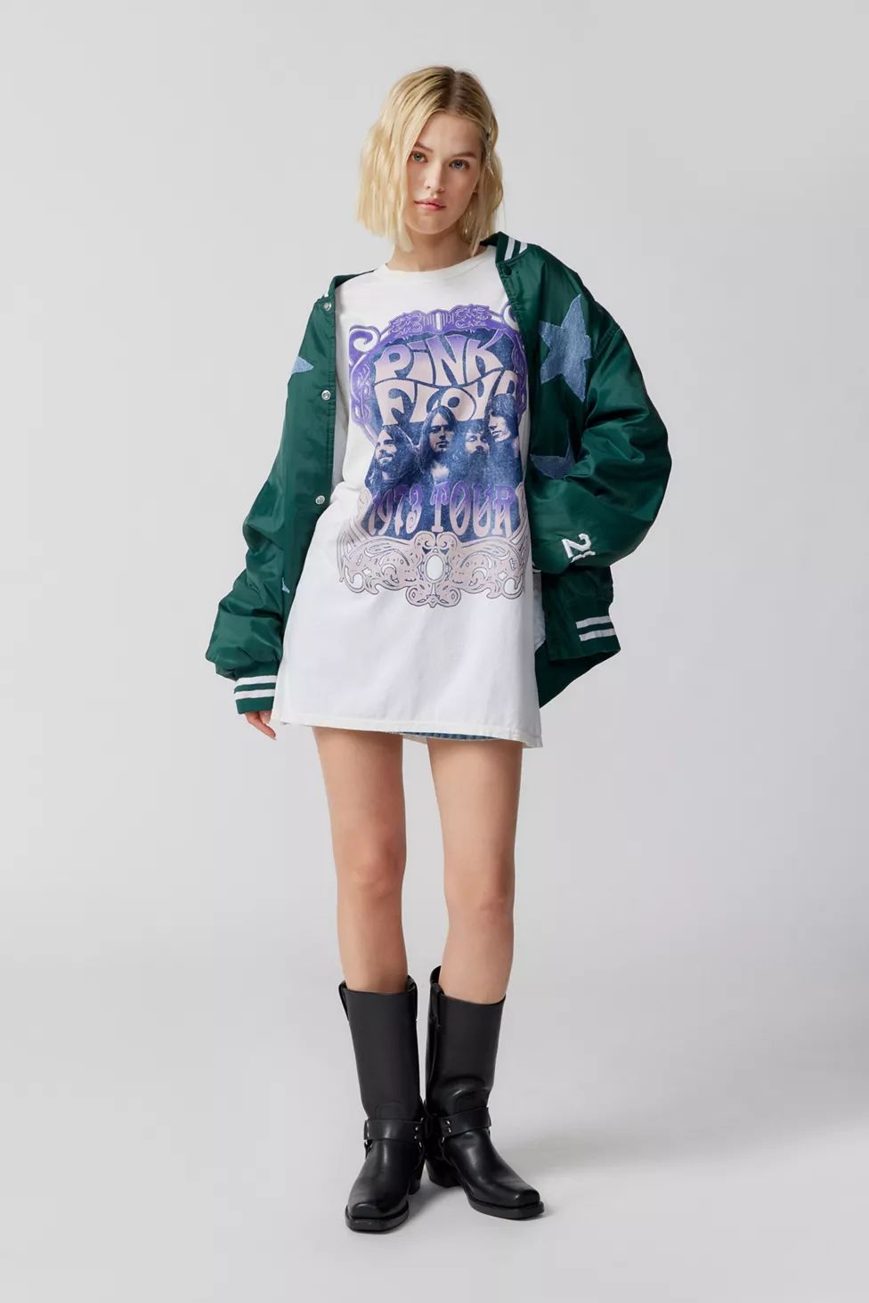 Pink Floyd Tour Poster T-Shirt Dress | Urban Outfitters (US and RoW)