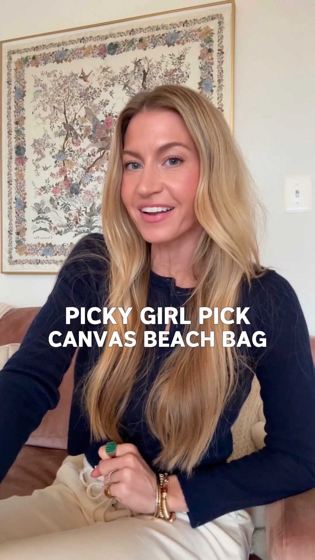 Picky Girl canvas beach bag!

#LTKootd #LTKSeasonal