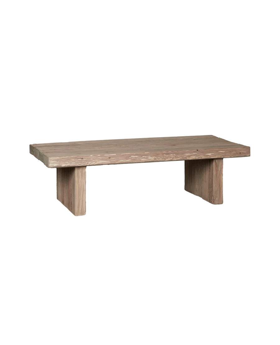 Olive Ateliers Reclaimed Elm Coffee Table - Antique Finish from China | Olive Ateliers
