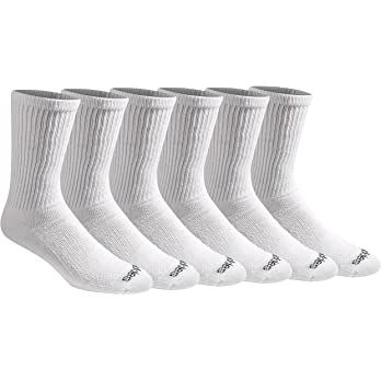 Dickies Men's Dri-tech Moisture Control Crew Socks Multipack | Amazon (US)