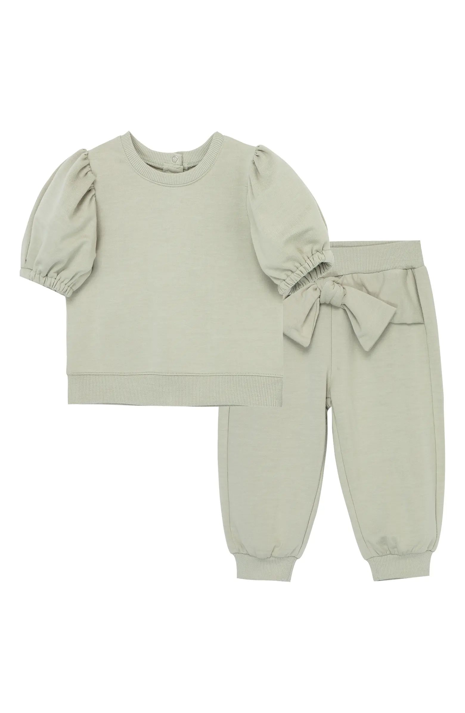 Puff Sleeve Sweatshirt & Joggers Set | Nordstrom