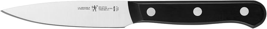 Henckels Solution 4-Inch Paring Knife, Razor-Sharp, German Engineered | Amazon (US)