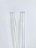 Clear GLASS STRAWS - Custom Straws | Reusable Straws | Glass Straw | Eco Friendly Straw | Straws | U | Amazon (US)