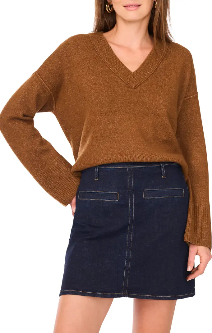 Vince Camuto High-Low V-Neck Sweater | Nordstrom | Nordstrom