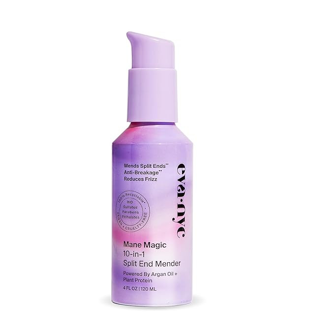 Eva NYC Mane Magic 10-in-1 Split End Mender Hair Treatment, 4 Fl Oz, Repairs ends for healthier, ... | Amazon (US)