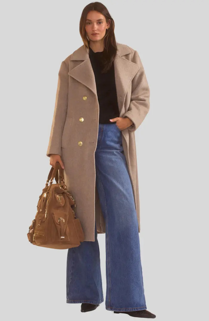 Cynthia Rowley Noa Wool Cocoon Coat | Nordstrom | Nordstrom