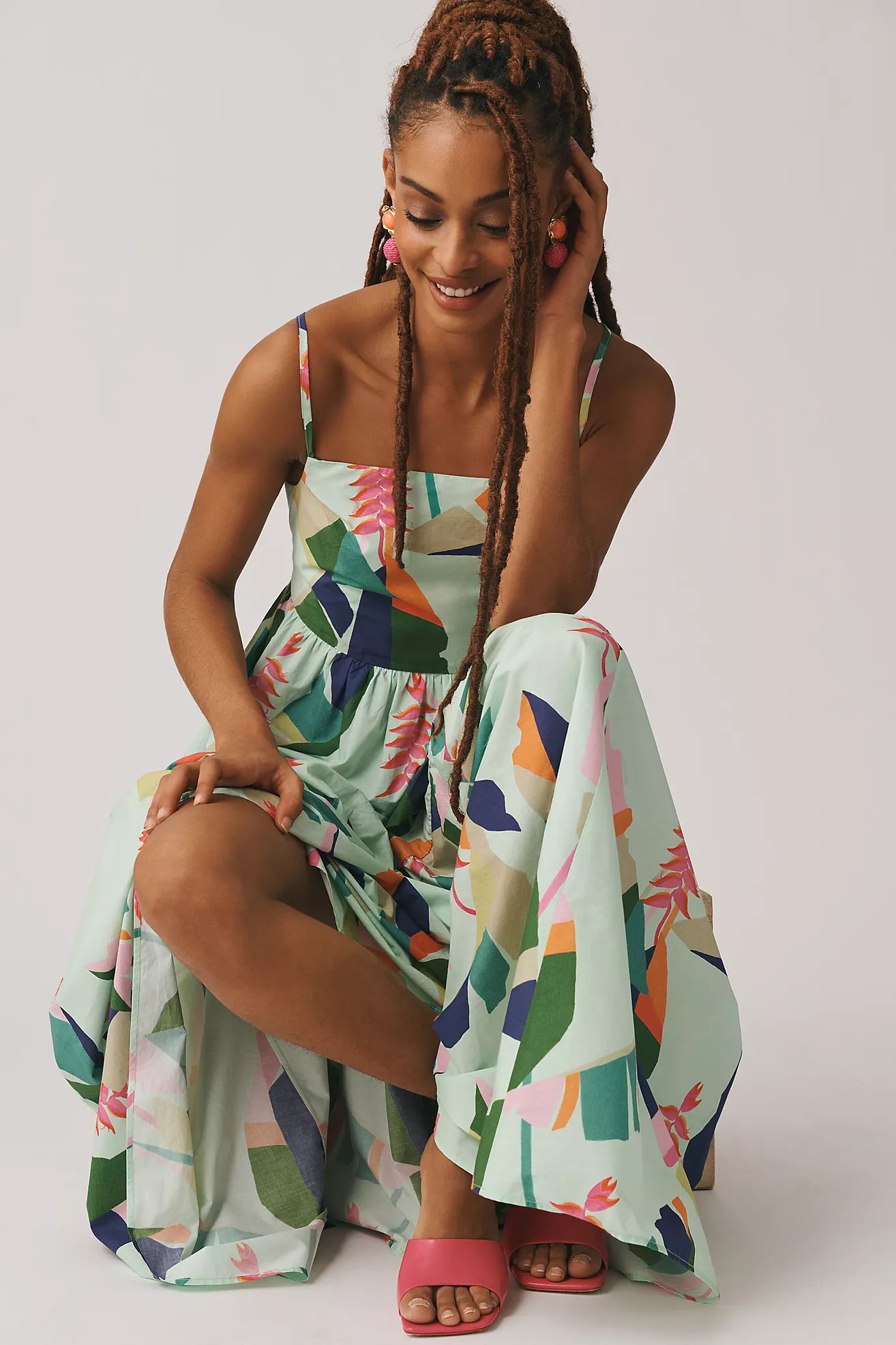 Farm Rio Tie-Back Dress | Anthropologie (US)